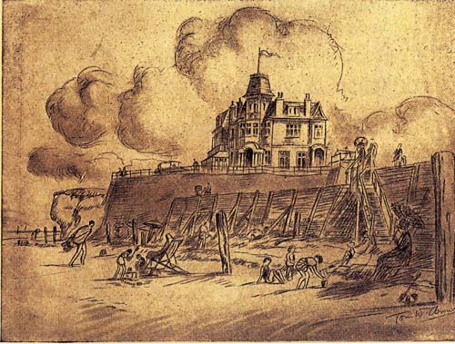Bay Hotel drawing c.1931