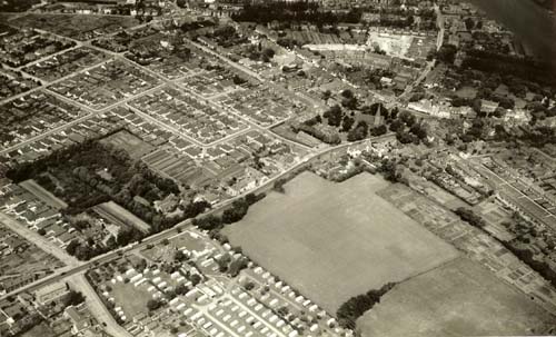 Birchington from South, late 1950's