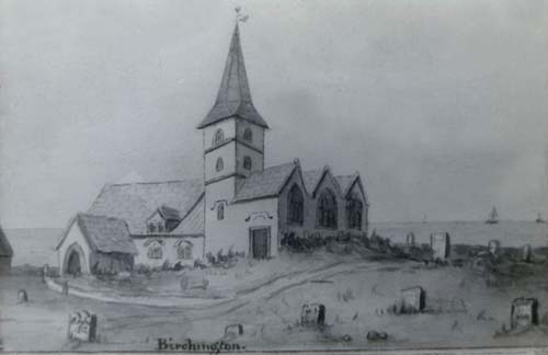 Rather inaccurate drawing c.1815