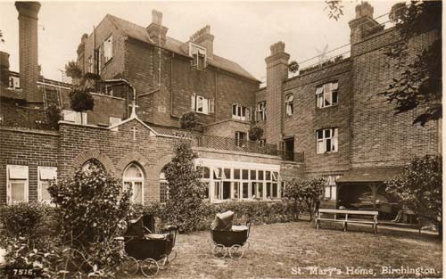 Rear of St Mary's in 1920's