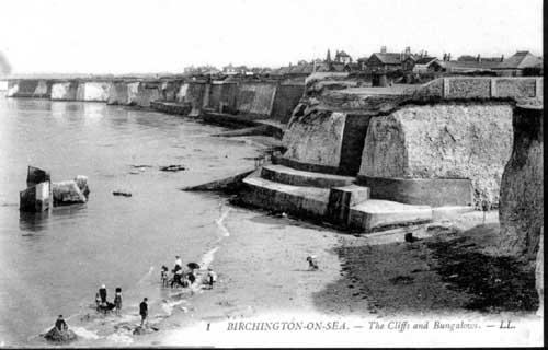 Beach and Bungalows c.1910