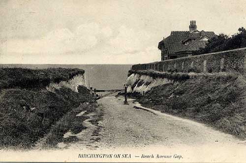 Gap from the top c.1908