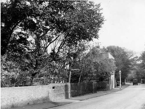 Yew Tree House - front wall
