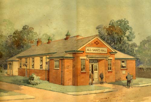 All Saints Hall painting, 1926