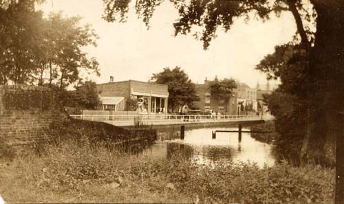 Leeds House across pond