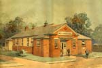 All Saints Hall painting, 1926