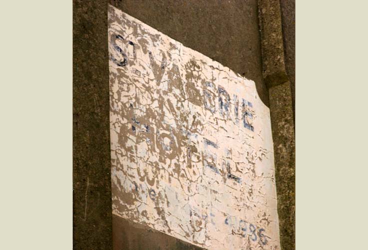 St Valerie Sign