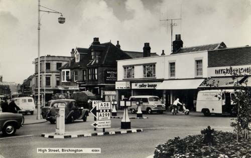 Busy with traffic 1955