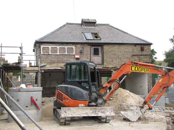 The diggers are in