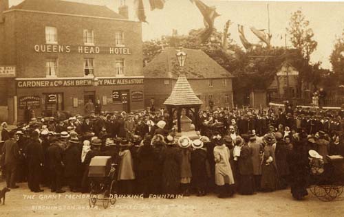 Dedication of Fountain 1909