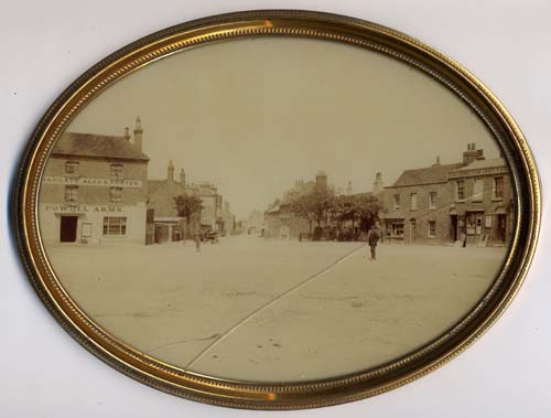 Looking down Station Road