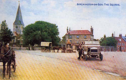 Motorbus & Horses c.1919