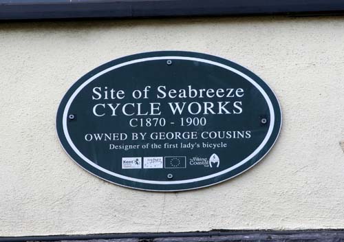 Plaque on wall of Wine Bar