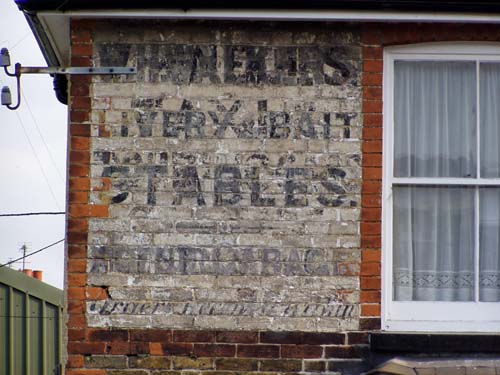 By Station Garage in Minnis Road