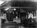Inside old Catholic church