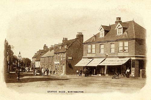 North end from Square c 1920
