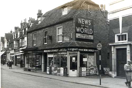 No 13 C Stanley, newsagent, 1960s