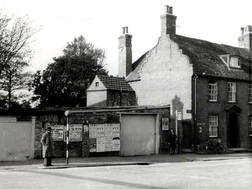 Left of Laburnum House c.1950