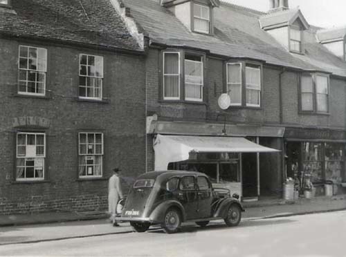 Right of Laburnum House c.1950