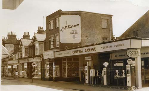 Nos 24-26 Central Garage 1964