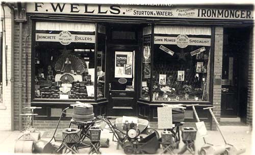 No 45 F Wells, ironmonger, c.1932