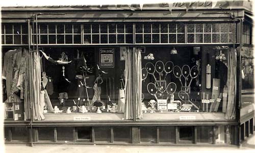 No 57 Barrows window, c.1932