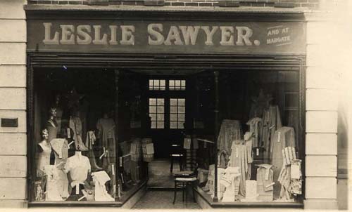 No 97 Leslie Sawyer, draper, c.1932